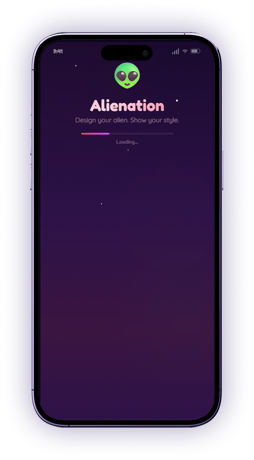 Alienation splash screen