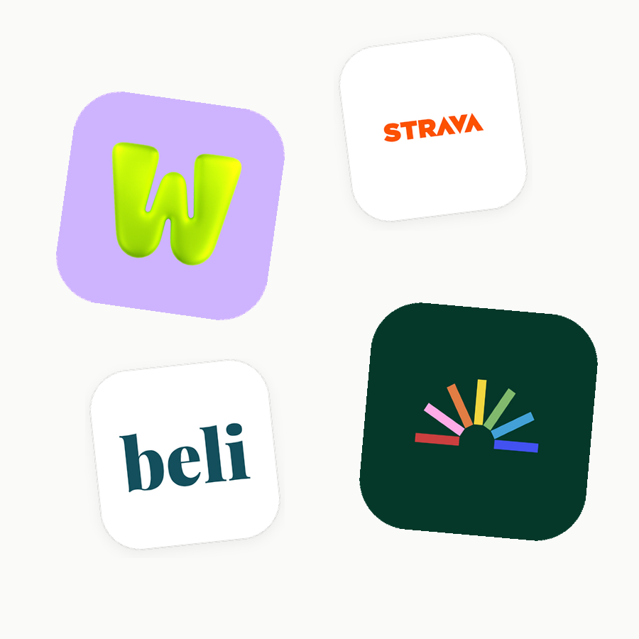 App icons for four of the products studied in the teardown