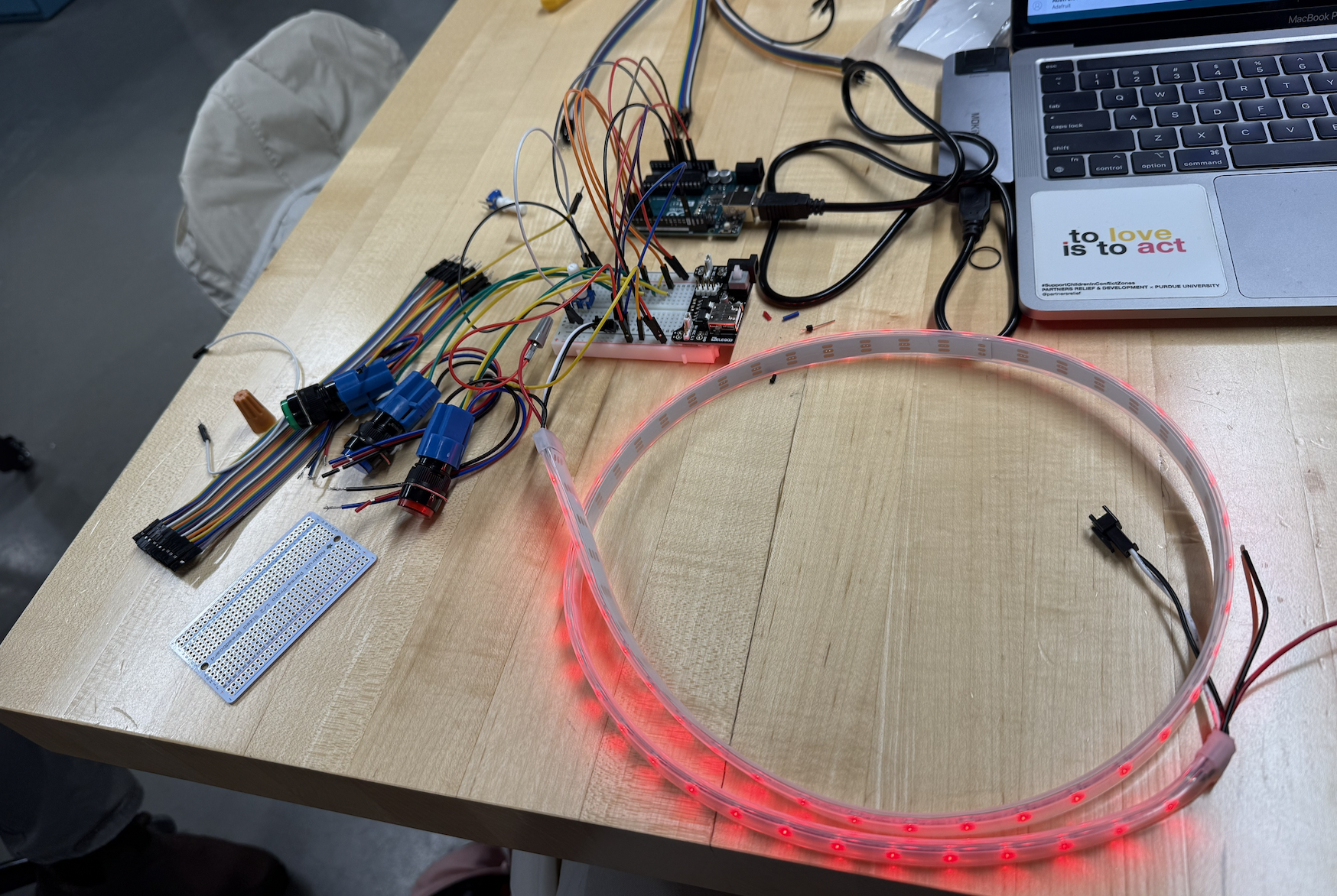 Breadboard and early component testing